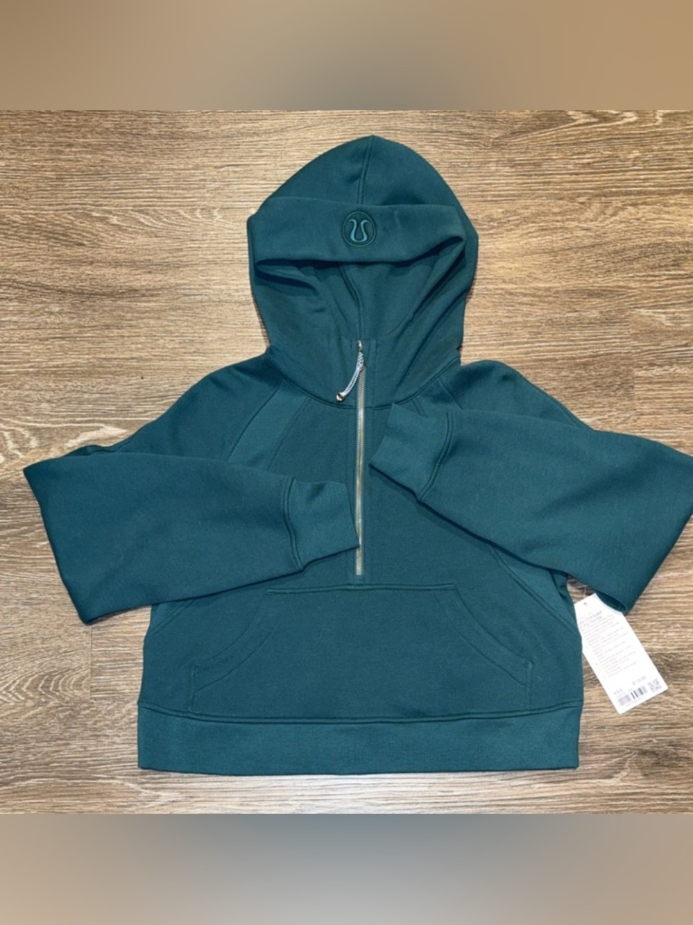Scuba Oversized Half-Zip Hoodie Size XS/S